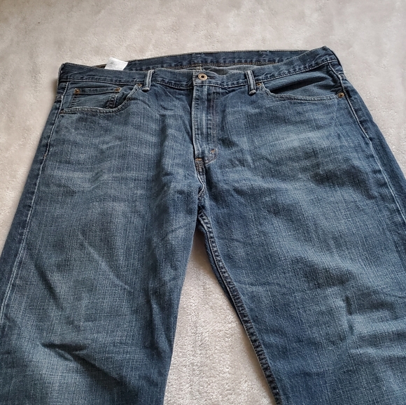 Levis 569 Jeans Mens 40x32 Relaxed Loose Fit Blue Denim - Picture 2 of 14
